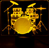 led-drum set