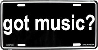 car tag-got music