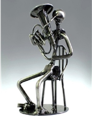 tuba figurine